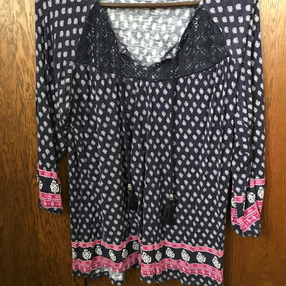 Maurice's casual quarter sleeve